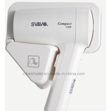 Wall Mounted Hotel Hair Dryer with Shaver Socket 110V and 220V